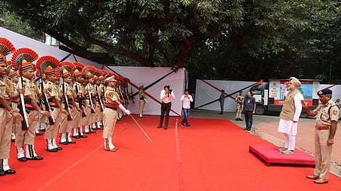 The L-G was briefed on the traffic arrangements being put in place for the upcoming BRICS Summit. 