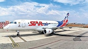 Star Air, the aviation arm of Sanjay Ghodawat Group.