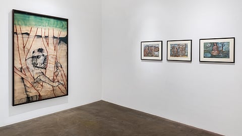 At the exhibition