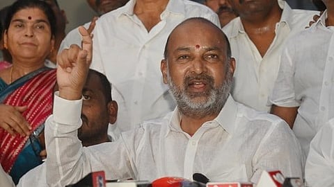 Union minister of state for Home Affairs Bandi Sanjay Kumar.