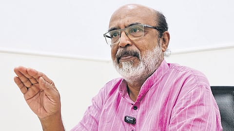CPM central committee member T M Thomas Isaac 