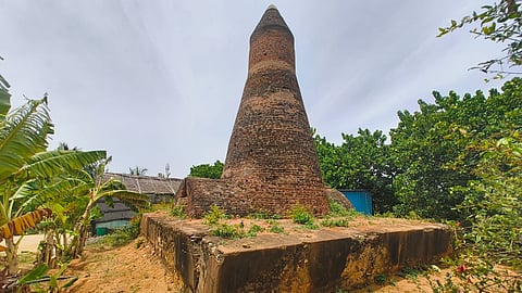 Great Trigonometrical Survey station located in Parameshwarapuram. 
