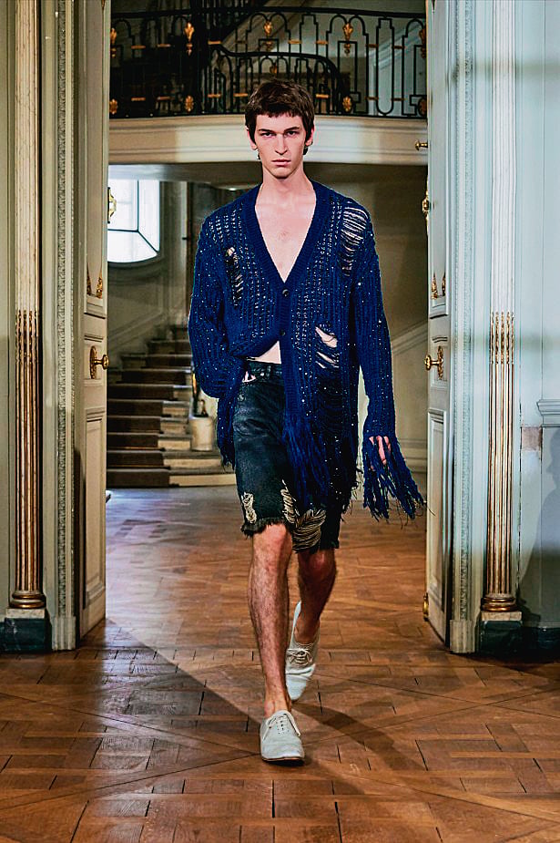 From runway to high street: The rise of sheer and mesh in contemporary menswear