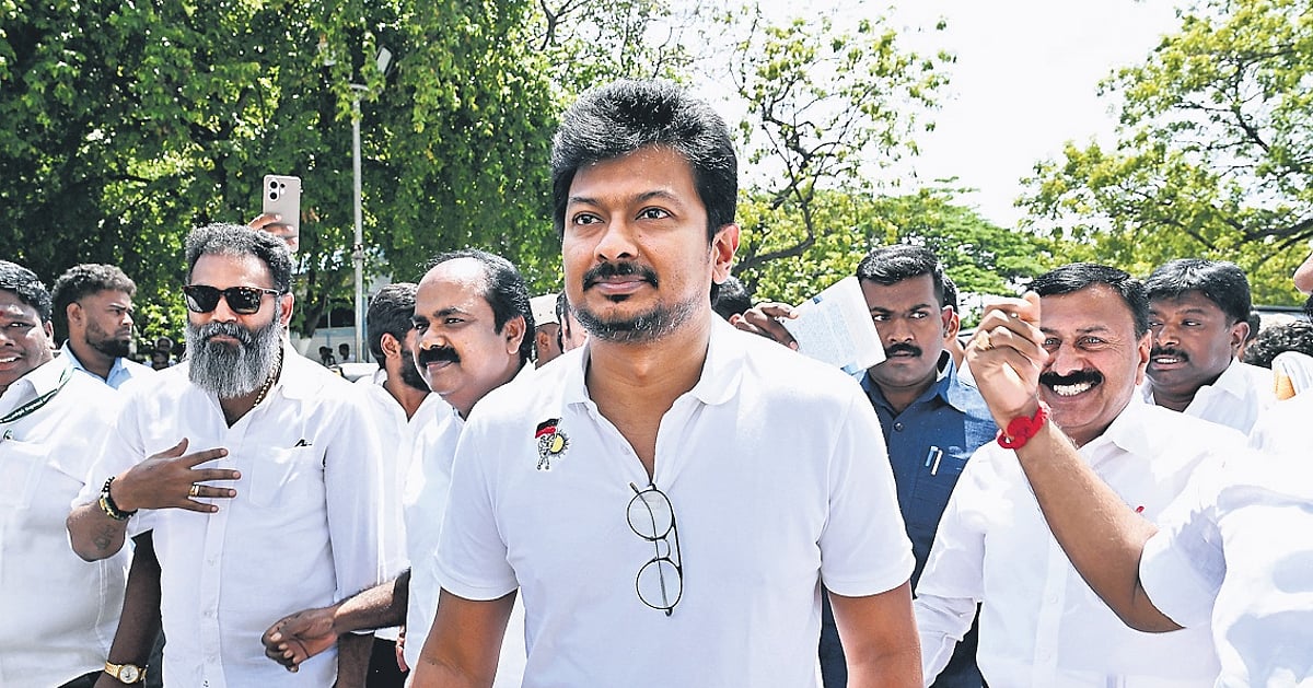 Udhayanidhi targets TVK government over Thiruvottiyur murder, seeks action against police inspector