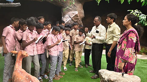 Arignar Anna Zoological Park introduces high technology interpretation centre for next generation learning. 