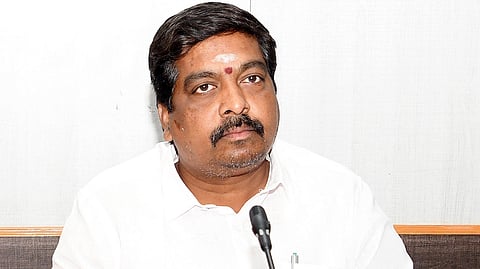 Minister B Rajkumar.