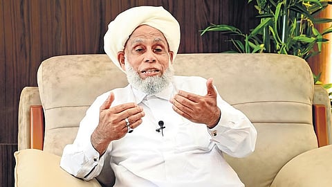 11th president of the Samastha Kerala Jem-Iyyathul Ulama, Syed Muhammad Jiffiri Muthukoya Thangal.