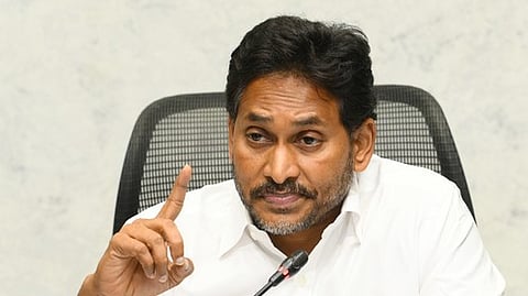 Former CM Jagan Mohan Reddy.
