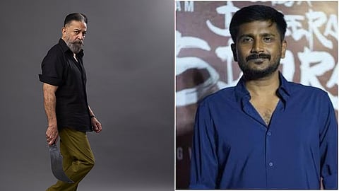 Kamal Haasan (L), SU Arun Kumar