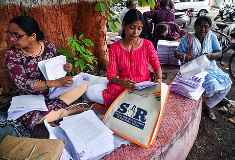 The INDIA bloc leaders raised their concerns in the backdrop of the Special Intensive Revision (SIR) of electoral rolls currently underway in the state.