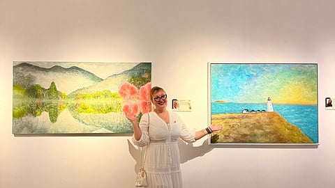 Belarusian artist seeks to paint a ‘home’ in Kerala 