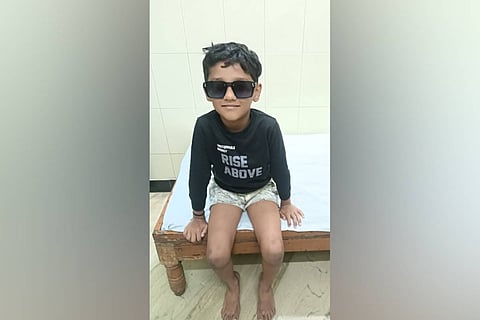 The deceased was identified as B Niranjan, a Class 2 student of a government school. 