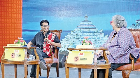 Author Anirudh Kanisetti in conversation with Kaveree Bamzai 
