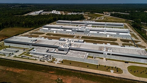 Meta data centers operate, Saturday, Sept. 5, 2026, near Social Circle, Ga.