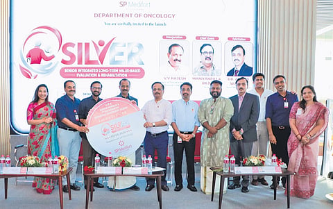As part of the initiative, South Kerala’s first Dedicated Geriatric Oncology Clinic has commenced operations at SP Medifort Hospital. 