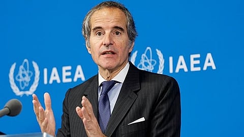 IAEA chief Rafael Grossi.