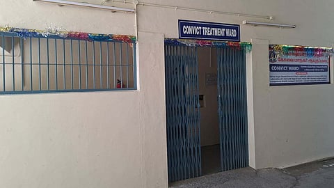 The convict treatment ward at Coimbatore Medical College Hospital is ready for inauguration.