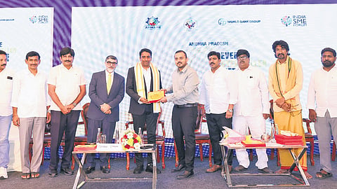 AP MSME Development Corporation CEO Vishwa Manoharan said the meet aims to convert B2B talks into real export orders. 
