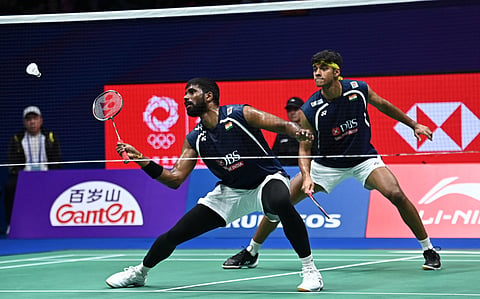Satwiksairaj Rankireddy and Chirag Shetty became the first Indians to capture China Masters title on Sunday. It was their second title of the season 