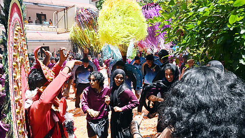 We are in too: Participating in different Onam events.