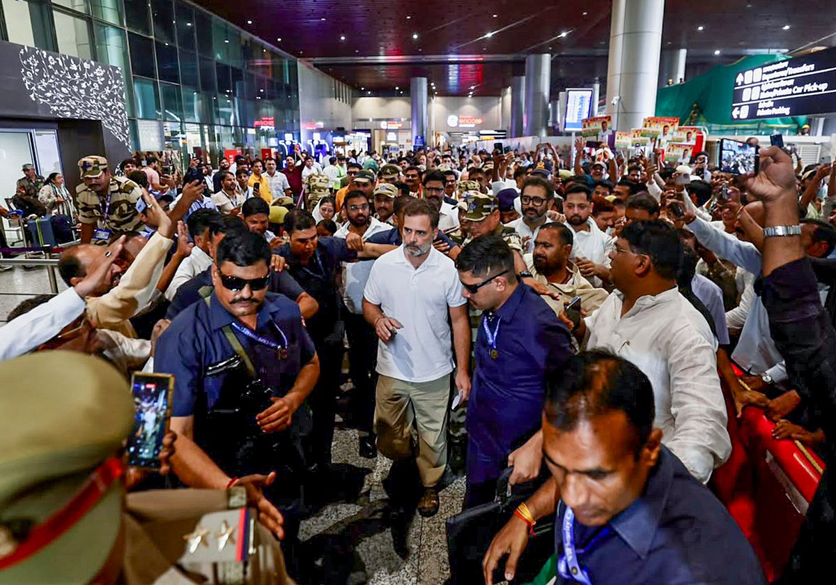 Rahul Gandhi begins two-day visit to Rae Bareli