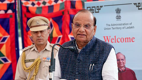 Ladakh Lieutenant Governor Vinai Kumar Saxena