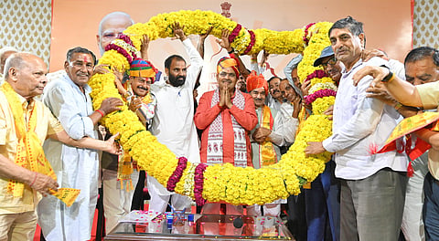 Chief Minister Bhajan Lal Sharma has also thrown himself into the campaign, holding roadshows and public meetings across the state. 