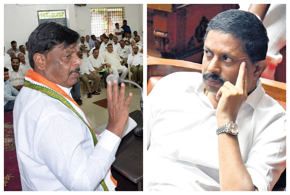 AHINDA rift: Mahadevappa, Byrathi shadow box over official quarters