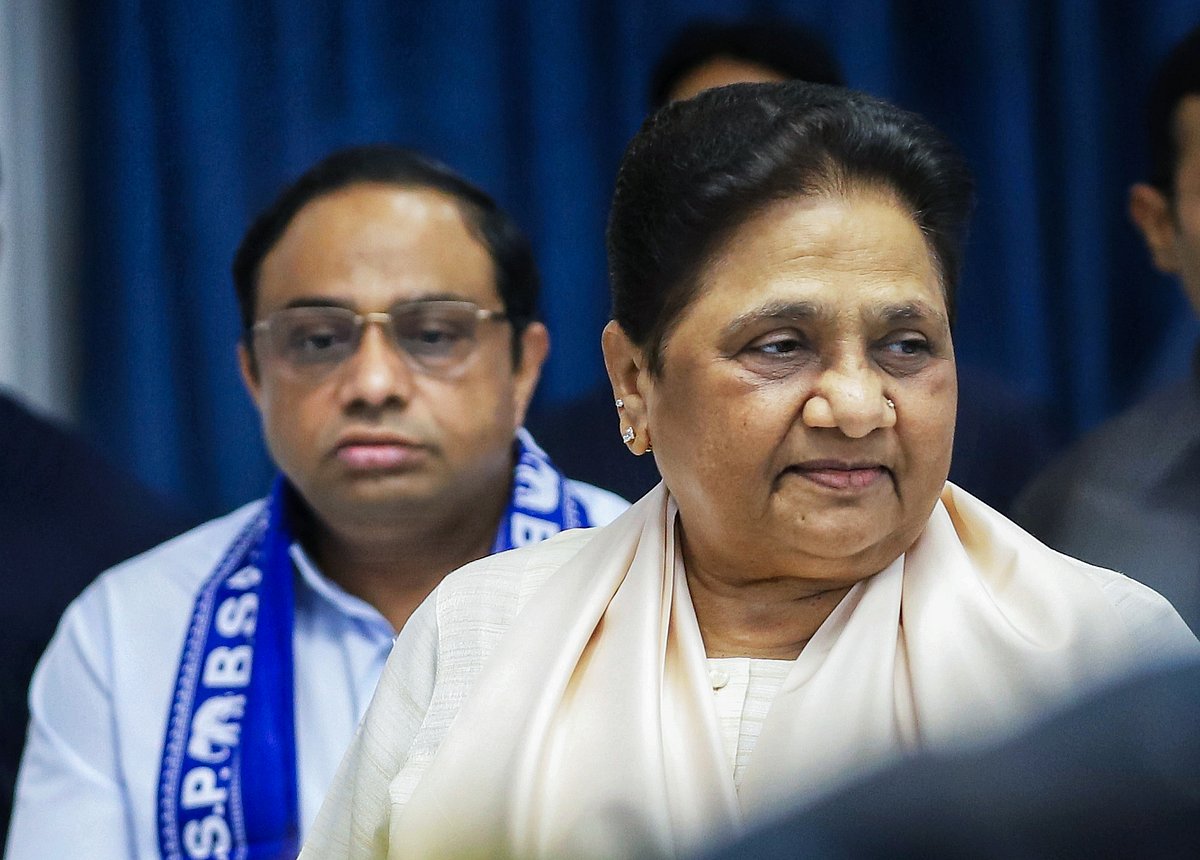BSP civil war: Mayawati links Akash Anand's return to Ashok Siddharth's retirement