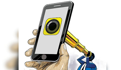 Police found several Telegram groups where morphed and obscene images were being circulated.