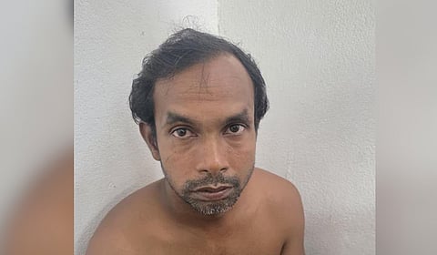 The accused has been identified as 35-year-old Provat Das.