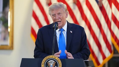 U.S President Donald Trump. 