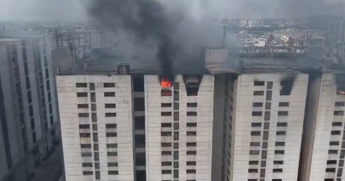 CCTV footage reveals suspected arson in Gujarat’s textile market fire incident; Rs 24 crore worth of stock destroyed