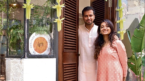 Benne founders Akhil Iyer and Shriya Narayan