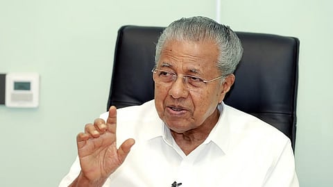Former chief minister Pinarayi Vijayan.
