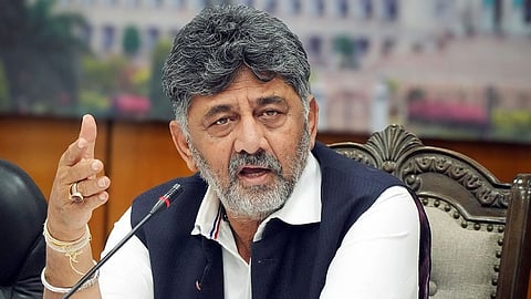 Karnataka CM DK Shivakumar.
