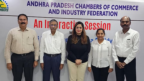 The delegation, led by President Potluri Bhaskara Rao along with senior office bearers B Rajasekhar and R Subba Rao congratulated FLY91 on the commencement of its proposed services from Thursday.
