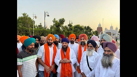 After their appointment, Sidhu and Sidhana, along with parliamentary board member Sukhwinder Singh Agwan, paid obeisance at Takht Damdama Sahib in Talwandi Sabo.
