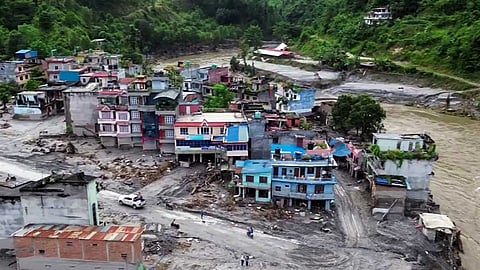Nepal flash flood 