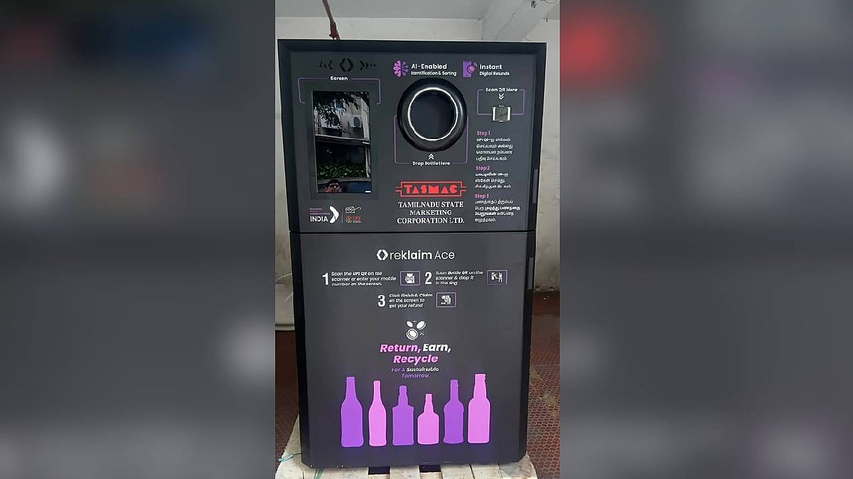 Tamil Nadu: New technology to collect liquor bottles with 4,000 machines in TASMAC outlets
