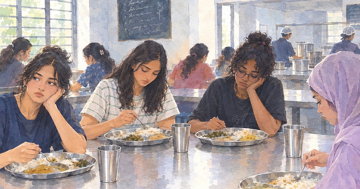 Mess food seems messy in some of Thiruvananthapuram's college hostels