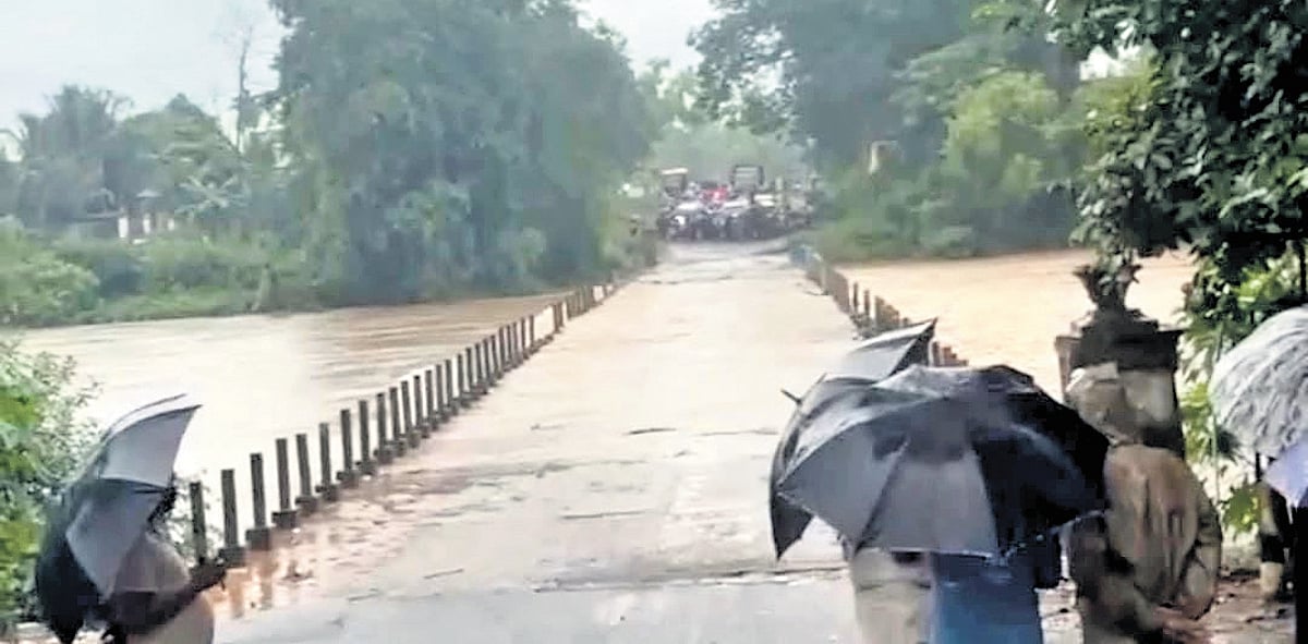 Reservoirs swell as heavy rains lash Odisha's Malkangiri district