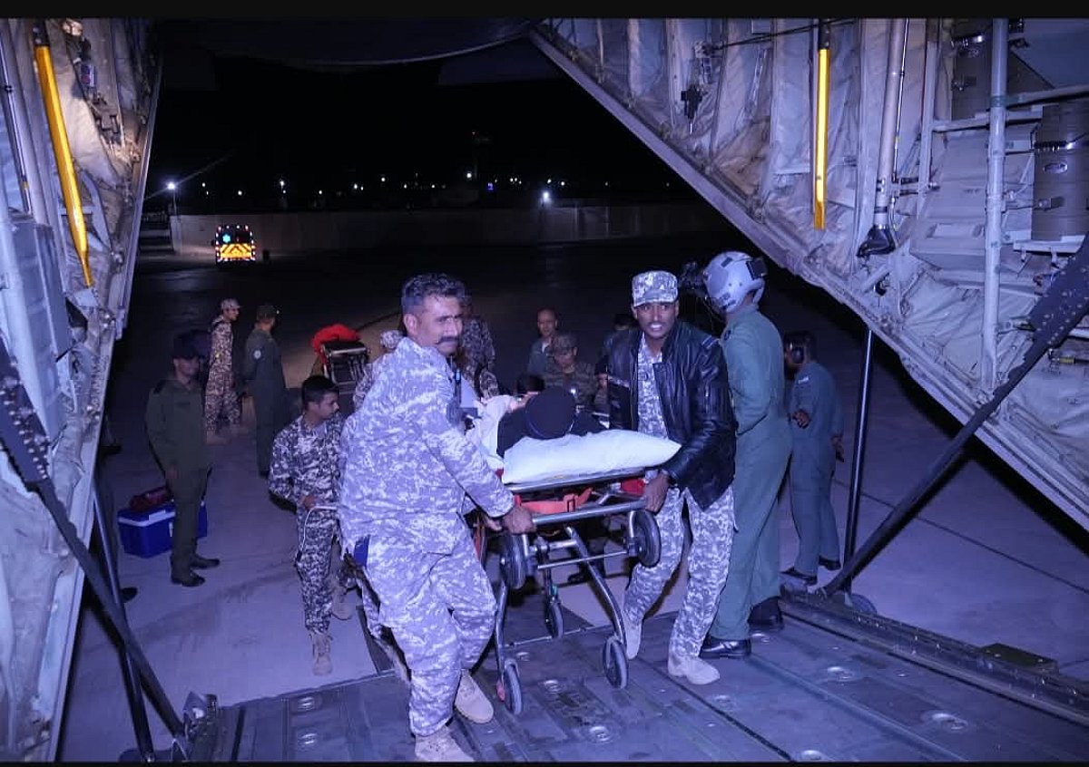 IAF C-130 evacuates critically ill Ladakhi from Leh to Chandigarh in pitch darkness
