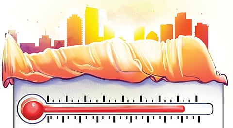 The Bengaluru city weather observatory recorded a maximum of 32.6 degrees Celsius.