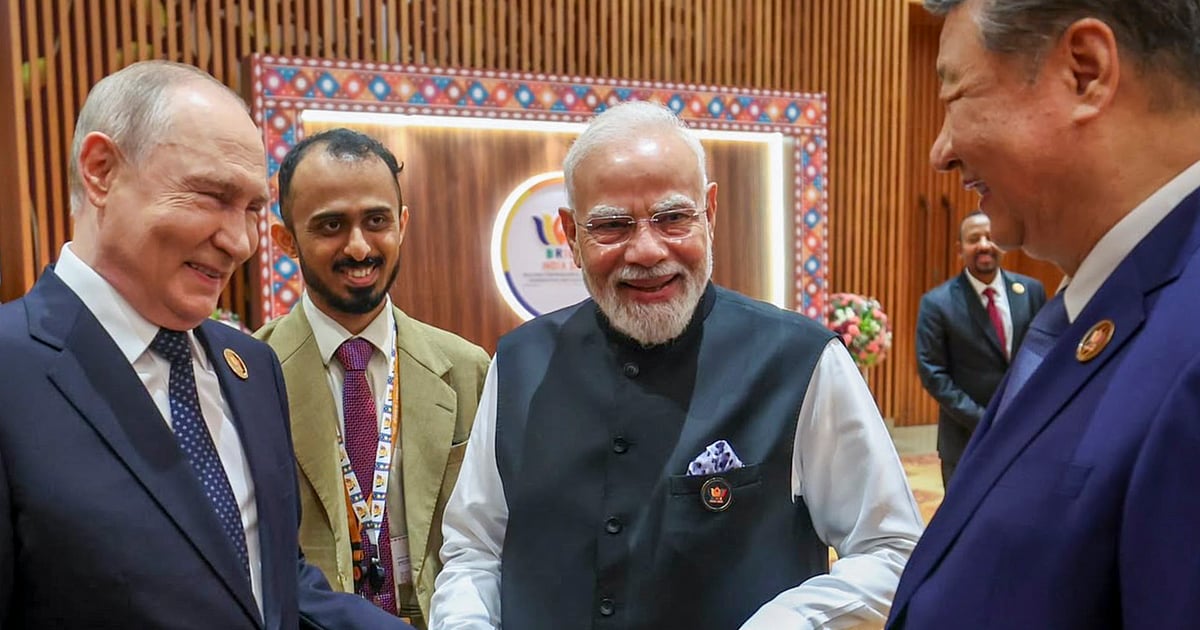 PM Modi holds hands with Putin and Xi in show of unity at 18th BRICS Summit in Delhi; leaders adopt New Delhi Declaration 2026
