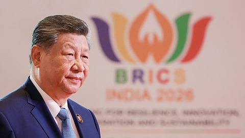 Chinese President Xi Jinping in BRICS Summit 2026 in New Delhi