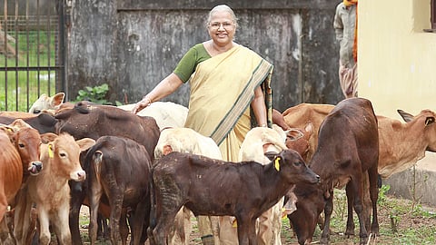 The now-retired Sosamma Iype was formerly a professor of animal breeding and genetics