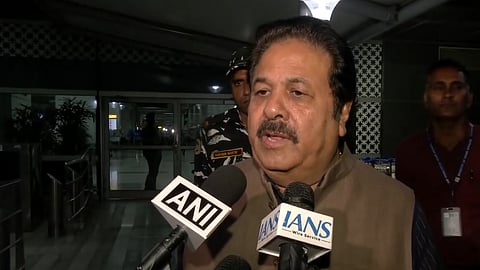 BCCI Vice-President and Congress MP Rajeev Shukla says, "Regarding the trophy, we discussed it among ourselves and decided that we would not accept it from him. This was decided. He also did not raise any objection to it. And we told our team. He gave it to whoever he had to give it to and then left...