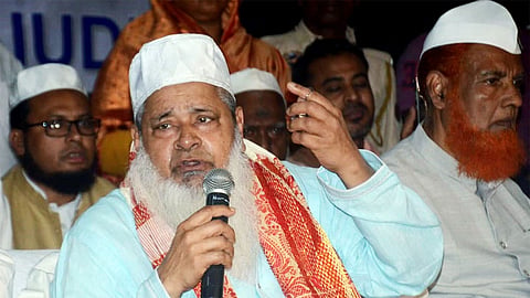 All India United Democratic Front (AIUDF) chief Maulana Badruddin Ajmal.
