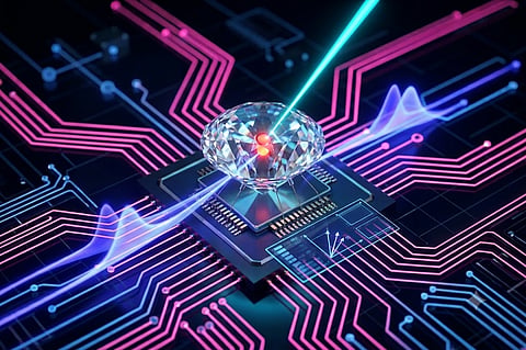 Quantum computing uses qubits, unlike conventional computers. Qubits can exist in superpositions.